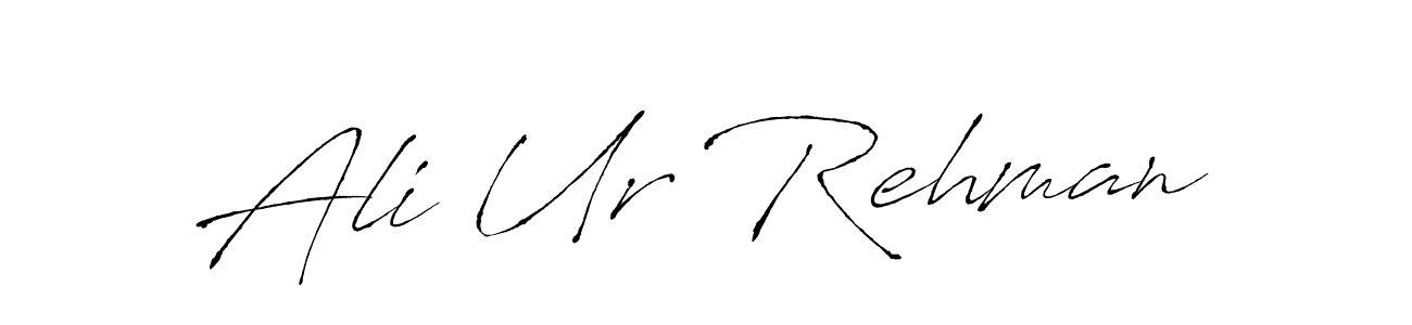 The best way (Antro_Vectra) to make a short signature is to pick only two or three words in your name. The name Ali Ur Rehman include a total of six letters. For converting this name. Ali Ur Rehman signature style 6 images and pictures png