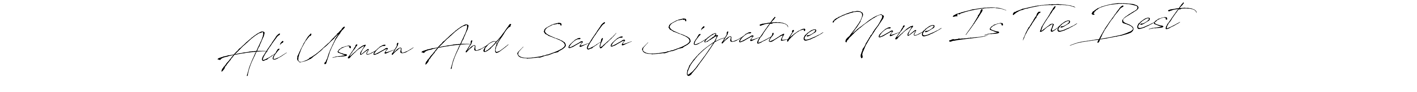 This is the best signature style for the Ali Usman And Salva Signature Name Is The Best name. Also you like these signature font (Antro_Vectra). Mix name signature. Ali Usman And Salva Signature Name Is The Best signature style 6 images and pictures png