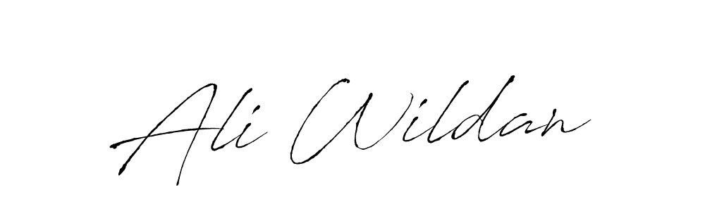 The best way (Antro_Vectra) to make a short signature is to pick only two or three words in your name. The name Ali Wildan include a total of six letters. For converting this name. Ali Wildan signature style 6 images and pictures png