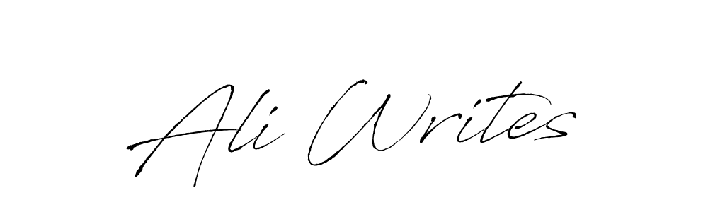 You should practise on your own different ways (Antro_Vectra) to write your name (Ali Writes) in signature. don't let someone else do it for you. Ali Writes signature style 6 images and pictures png