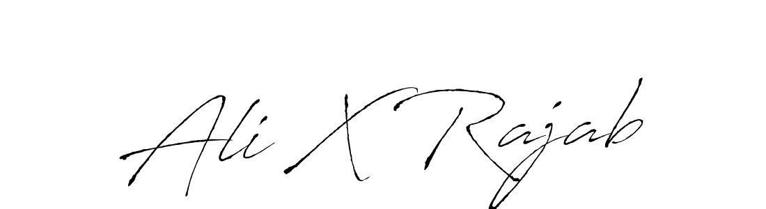 Use a signature maker to create a handwritten signature online. With this signature software, you can design (Antro_Vectra) your own signature for name Ali X Rajab. Ali X Rajab signature style 6 images and pictures png