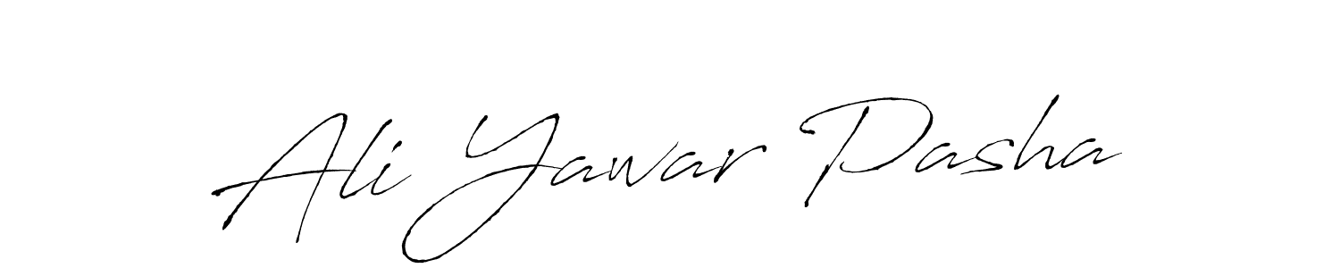 Create a beautiful signature design for name Ali Yawar Pasha. With this signature (Antro_Vectra) fonts, you can make a handwritten signature for free. Ali Yawar Pasha signature style 6 images and pictures png