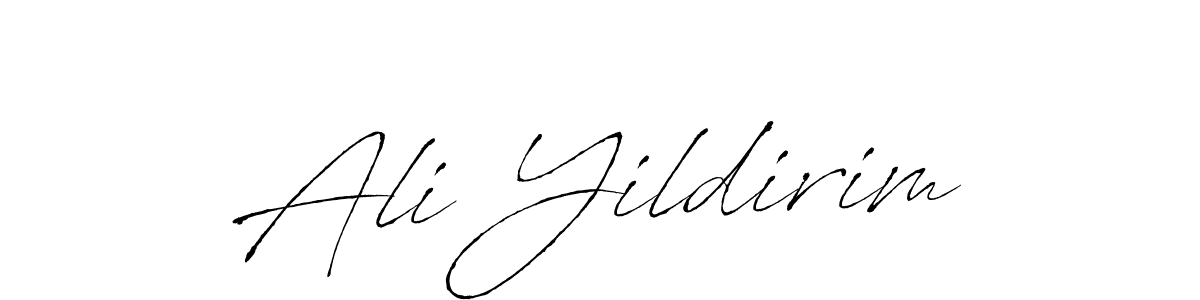 Also we have Ali Yildirim name is the best signature style. Create professional handwritten signature collection using Antro_Vectra autograph style. Ali Yildirim signature style 6 images and pictures png