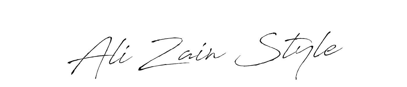 The best way (Antro_Vectra) to make a short signature is to pick only two or three words in your name. The name Ali Zain Style include a total of six letters. For converting this name. Ali Zain Style signature style 6 images and pictures png