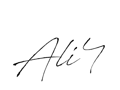 Create a beautiful signature design for name Ali4. With this signature (Antro_Vectra) fonts, you can make a handwritten signature for free. Ali4 signature style 6 images and pictures png