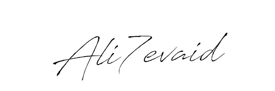 How to make Ali7evaid signature? Antro_Vectra is a professional autograph style. Create handwritten signature for Ali7evaid name. Ali7evaid signature style 6 images and pictures png