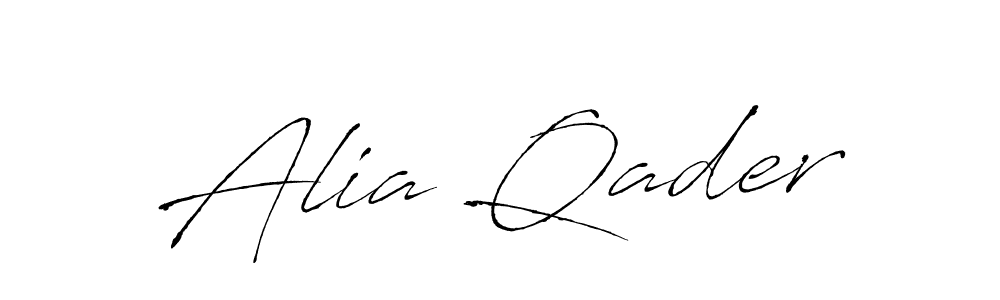How to make Alia Qader signature? Antro_Vectra is a professional autograph style. Create handwritten signature for Alia Qader name. Alia Qader signature style 6 images and pictures png