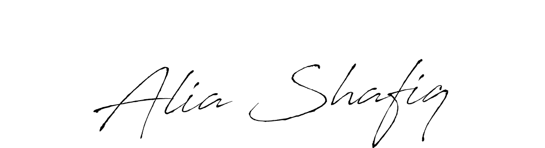 Also You can easily find your signature by using the search form. We will create Alia Shafiq name handwritten signature images for you free of cost using Antro_Vectra sign style. Alia Shafiq signature style 6 images and pictures png