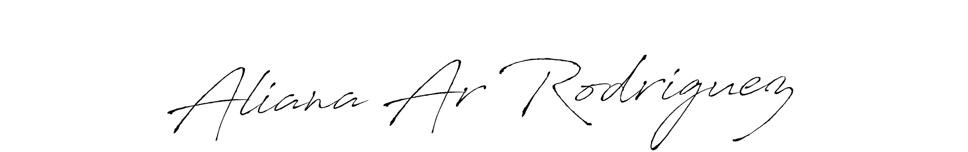 How to make Aliana Ar Rodriguez signature? Antro_Vectra is a professional autograph style. Create handwritten signature for Aliana Ar Rodriguez name. Aliana Ar Rodriguez signature style 6 images and pictures png