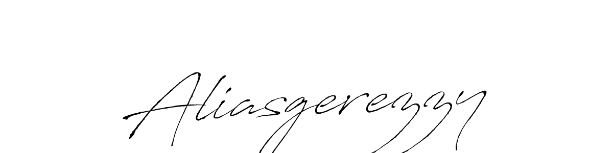 Make a beautiful signature design for name Aliasgerezzy. With this signature (Antro_Vectra) style, you can create a handwritten signature for free. Aliasgerezzy signature style 6 images and pictures png