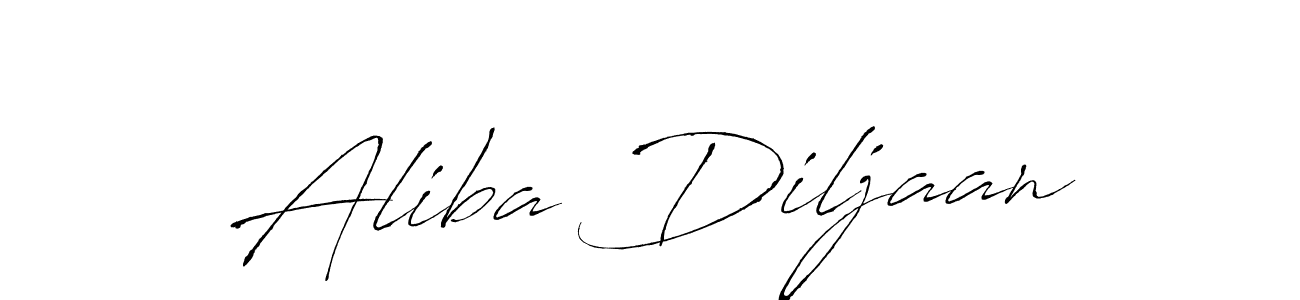 This is the best signature style for the Aliba Diljaan name. Also you like these signature font (Antro_Vectra). Mix name signature. Aliba Diljaan signature style 6 images and pictures png