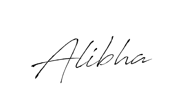 You should practise on your own different ways (Antro_Vectra) to write your name (Alibha) in signature. don't let someone else do it for you. Alibha signature style 6 images and pictures png