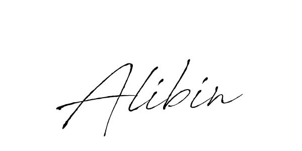 Design your own signature with our free online signature maker. With this signature software, you can create a handwritten (Antro_Vectra) signature for name Alibin. Alibin signature style 6 images and pictures png