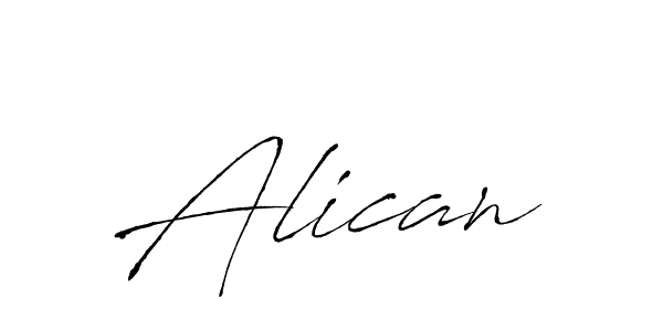 Make a beautiful signature design for name Alican. Use this online signature maker to create a handwritten signature for free. Alican signature style 6 images and pictures png