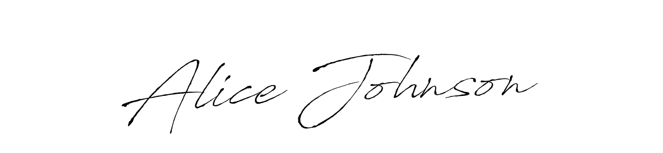 Once you've used our free online signature maker to create your best signature Antro_Vectra style, it's time to enjoy all of the benefits that Alice Johnson name signing documents. Alice Johnson signature style 6 images and pictures png