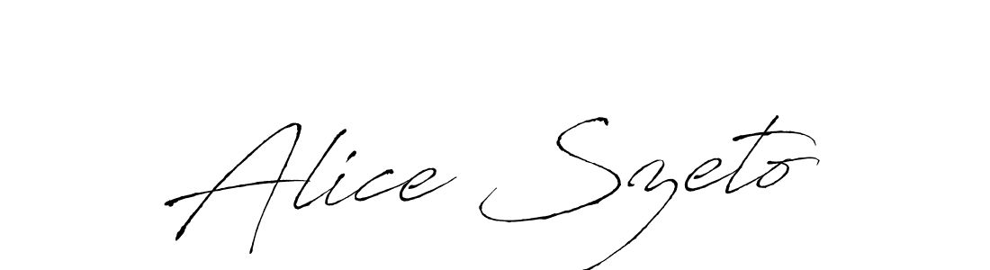 See photos of Alice Szeto official signature by Spectra . Check more albums & portfolios. Read reviews & check more about Antro_Vectra font. Alice Szeto signature style 6 images and pictures png