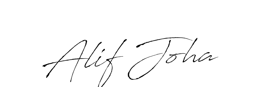 How to make Alif Joha signature? Antro_Vectra is a professional autograph style. Create handwritten signature for Alif Joha name. Alif Joha signature style 6 images and pictures png
