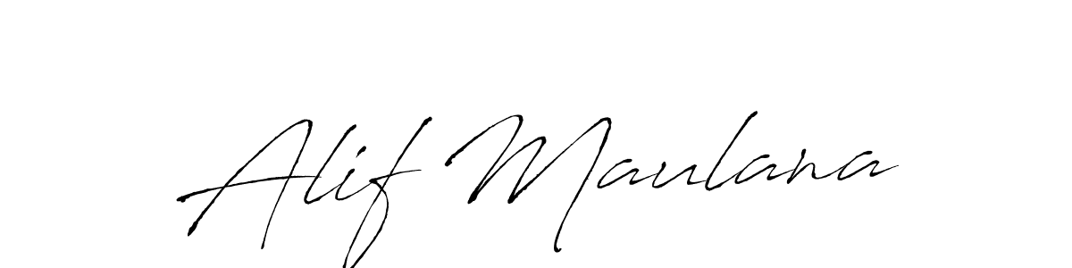 Best and Professional Signature Style for Alif Maulana. Antro_Vectra Best Signature Style Collection. Alif Maulana signature style 6 images and pictures png