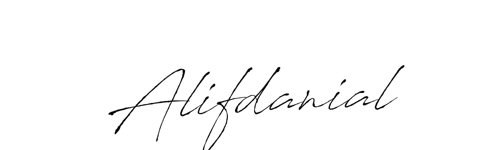 You should practise on your own different ways (Antro_Vectra) to write your name (Alifdanial) in signature. don't let someone else do it for you. Alifdanial signature style 6 images and pictures png