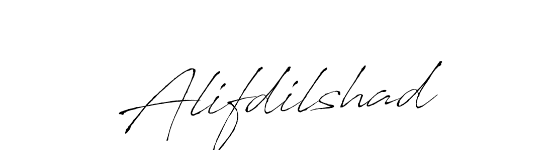 Alifdilshad stylish signature style. Best Handwritten Sign (Antro_Vectra) for my name. Handwritten Signature Collection Ideas for my name Alifdilshad. Alifdilshad signature style 6 images and pictures png