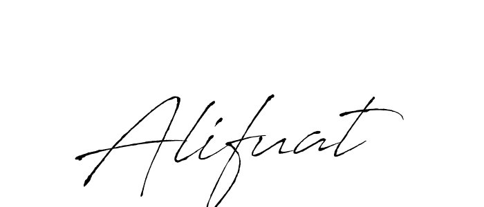 Make a beautiful signature design for name Alifuat. With this signature (Antro_Vectra) style, you can create a handwritten signature for free. Alifuat signature style 6 images and pictures png