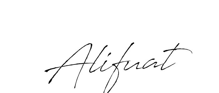 How to make Alifuat signature? Antro_Vectra is a professional autograph style. Create handwritten signature for Alifuat name. Alifuat signature style 6 images and pictures png
