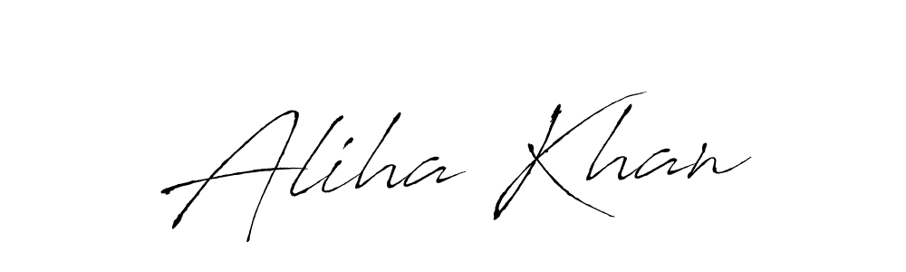 You can use this online signature creator to create a handwritten signature for the name Aliha Khan. This is the best online autograph maker. Aliha Khan signature style 6 images and pictures png
