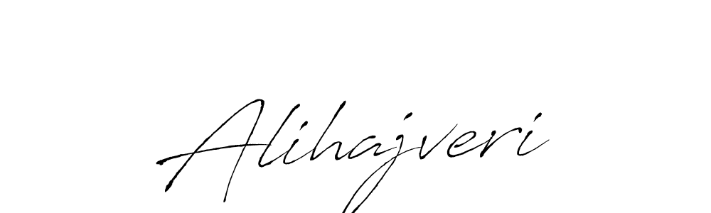 Use a signature maker to create a handwritten signature online. With this signature software, you can design (Antro_Vectra) your own signature for name Alihajveri. Alihajveri signature style 6 images and pictures png