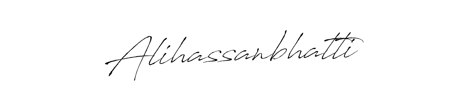 if you are searching for the best signature style for your name Alihassanbhatti. so please give up your signature search. here we have designed multiple signature styles  using Antro_Vectra. Alihassanbhatti signature style 6 images and pictures png