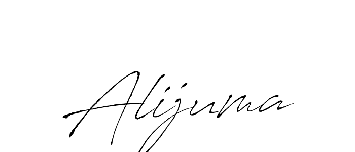 Alijuma stylish signature style. Best Handwritten Sign (Antro_Vectra) for my name. Handwritten Signature Collection Ideas for my name Alijuma. Alijuma signature style 6 images and pictures png