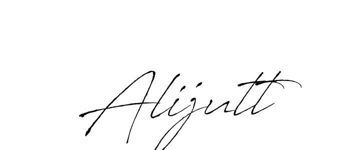 Antro_Vectra is a professional signature style that is perfect for those who want to add a touch of class to their signature. It is also a great choice for those who want to make their signature more unique. Get Alijutt name to fancy signature for free. Alijutt signature style 6 images and pictures png