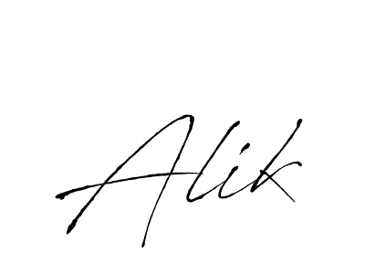 You should practise on your own different ways (Antro_Vectra) to write your name (Alik) in signature. don't let someone else do it for you. Alik signature style 6 images and pictures png