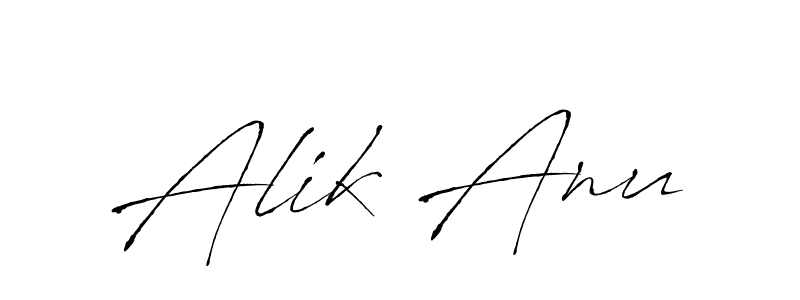 How to Draw Alik Anu signature style? Antro_Vectra is a latest design signature styles for name Alik Anu. Alik Anu signature style 6 images and pictures png