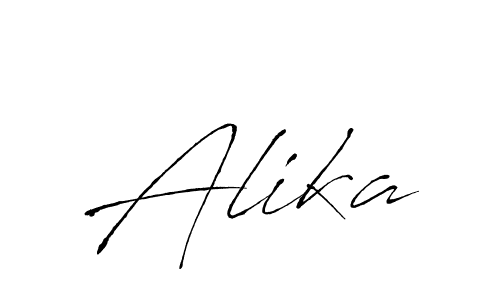 How to make Alika name signature. Use Antro_Vectra style for creating short signs online. This is the latest handwritten sign. Alika signature style 6 images and pictures png
