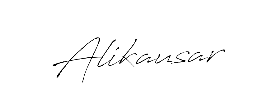 Design your own signature with our free online signature maker. With this signature software, you can create a handwritten (Antro_Vectra) signature for name Alikausar. Alikausar signature style 6 images and pictures png