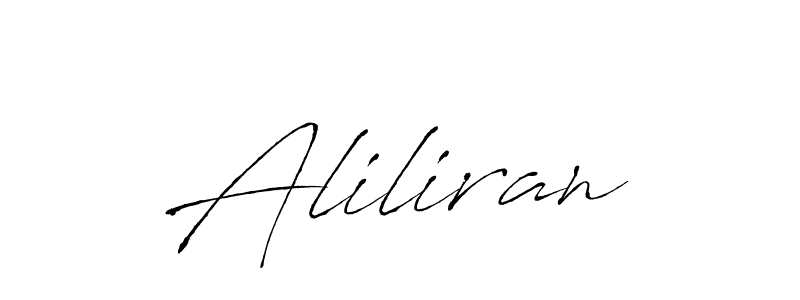 How to Draw Aliliran signature style? Antro_Vectra is a latest design signature styles for name Aliliran. Aliliran signature style 6 images and pictures png