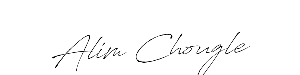 How to Draw Alim Chougle signature style? Antro_Vectra is a latest design signature styles for name Alim Chougle. Alim Chougle signature style 6 images and pictures png