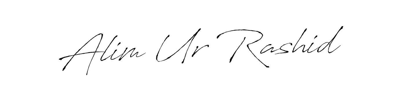 Use a signature maker to create a handwritten signature online. With this signature software, you can design (Antro_Vectra) your own signature for name Alim Ur Rashid. Alim Ur Rashid signature style 6 images and pictures png