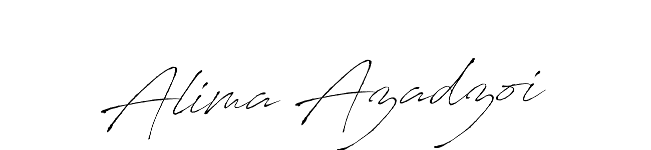 Antro_Vectra is a professional signature style that is perfect for those who want to add a touch of class to their signature. It is also a great choice for those who want to make their signature more unique. Get Alima Azadzoi name to fancy signature for free. Alima Azadzoi signature style 6 images and pictures png