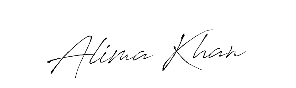 How to make Alima Khan signature? Antro_Vectra is a professional autograph style. Create handwritten signature for Alima Khan name. Alima Khan signature style 6 images and pictures png