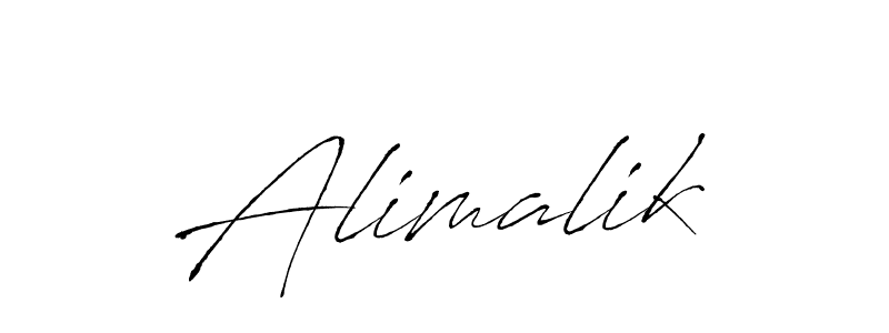 The best way (Antro_Vectra) to make a short signature is to pick only two or three words in your name. The name Alimalik include a total of six letters. For converting this name. Alimalik signature style 6 images and pictures png