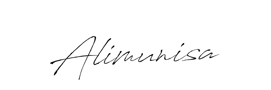 Also we have Alimunisa name is the best signature style. Create professional handwritten signature collection using Antro_Vectra autograph style. Alimunisa signature style 6 images and pictures png