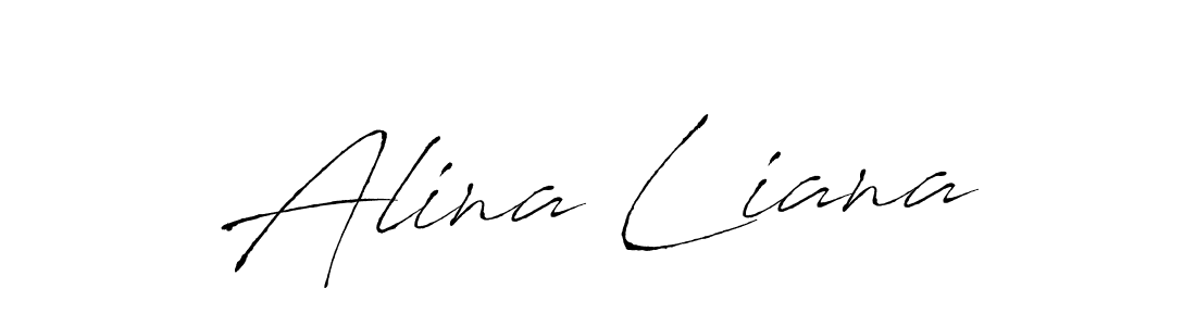 See photos of Alina Liana official signature by Spectra . Check more albums & portfolios. Read reviews & check more about Antro_Vectra font. Alina Liana signature style 6 images and pictures png
