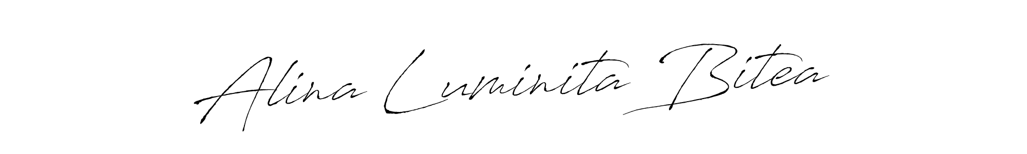 How to Draw Alina Luminita Bitea signature style? Antro_Vectra is a latest design signature styles for name Alina Luminita Bitea. Alina Luminita Bitea signature style 6 images and pictures png