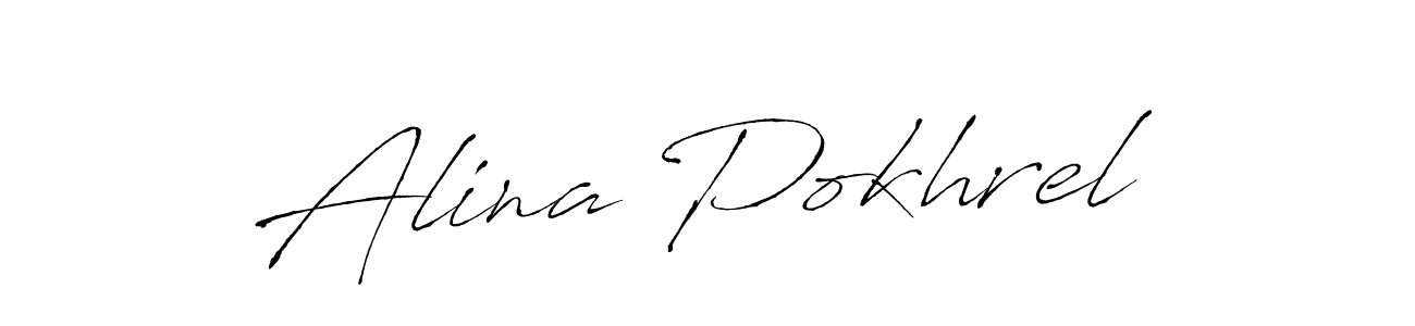 It looks lik you need a new signature style for name Alina Pokhrel. Design unique handwritten (Antro_Vectra) signature with our free signature maker in just a few clicks. Alina Pokhrel signature style 6 images and pictures png