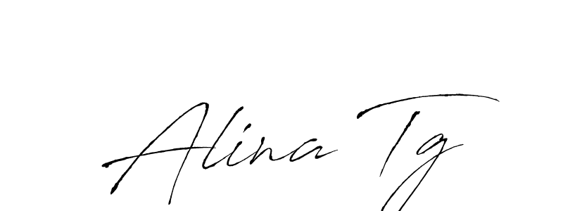 Make a beautiful signature design for name Alina Tg. Use this online signature maker to create a handwritten signature for free. Alina Tg signature style 6 images and pictures png