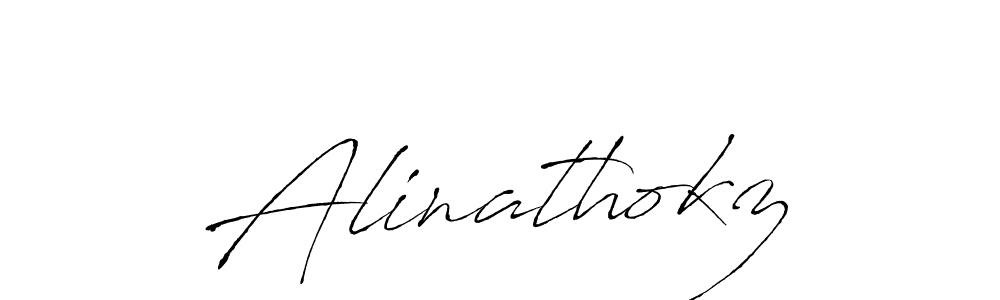 It looks lik you need a new signature style for name Alinathokz. Design unique handwritten (Antro_Vectra) signature with our free signature maker in just a few clicks. Alinathokz signature style 6 images and pictures png