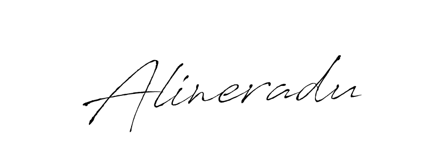 Create a beautiful signature design for name Alineradu. With this signature (Antro_Vectra) fonts, you can make a handwritten signature for free. Alineradu signature style 6 images and pictures png