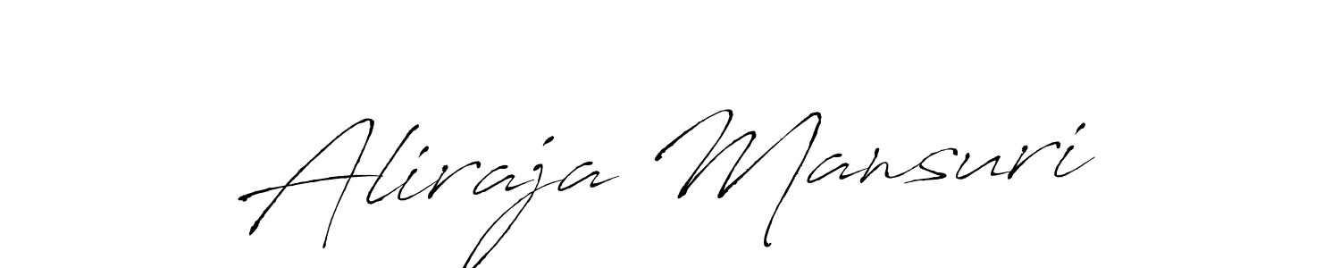 Make a short Aliraja Mansuri signature style. Manage your documents anywhere anytime using Antro_Vectra. Create and add eSignatures, submit forms, share and send files easily. Aliraja Mansuri signature style 6 images and pictures png