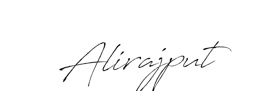 The best way (Antro_Vectra) to make a short signature is to pick only two or three words in your name. The name Alirajput include a total of six letters. For converting this name. Alirajput signature style 6 images and pictures png